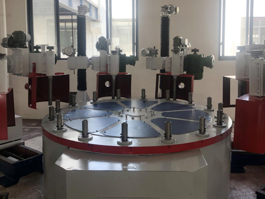 NJ-618-2連續式圓盤拋光機